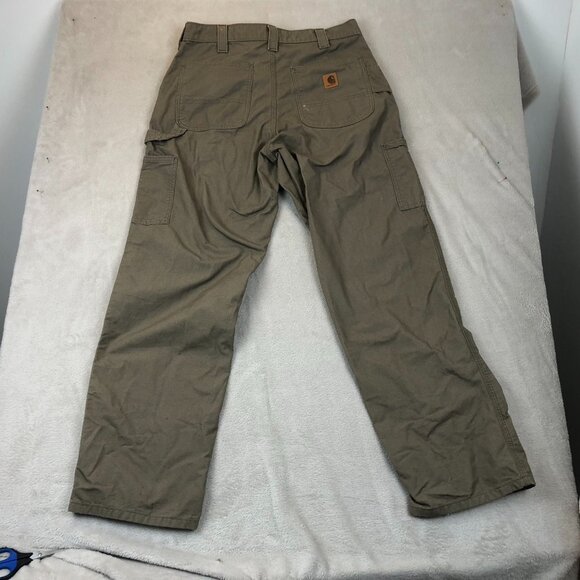 Carhartt Men's Cargo Work Pants 32x30 Measured Cotton - Picture 12 of 12